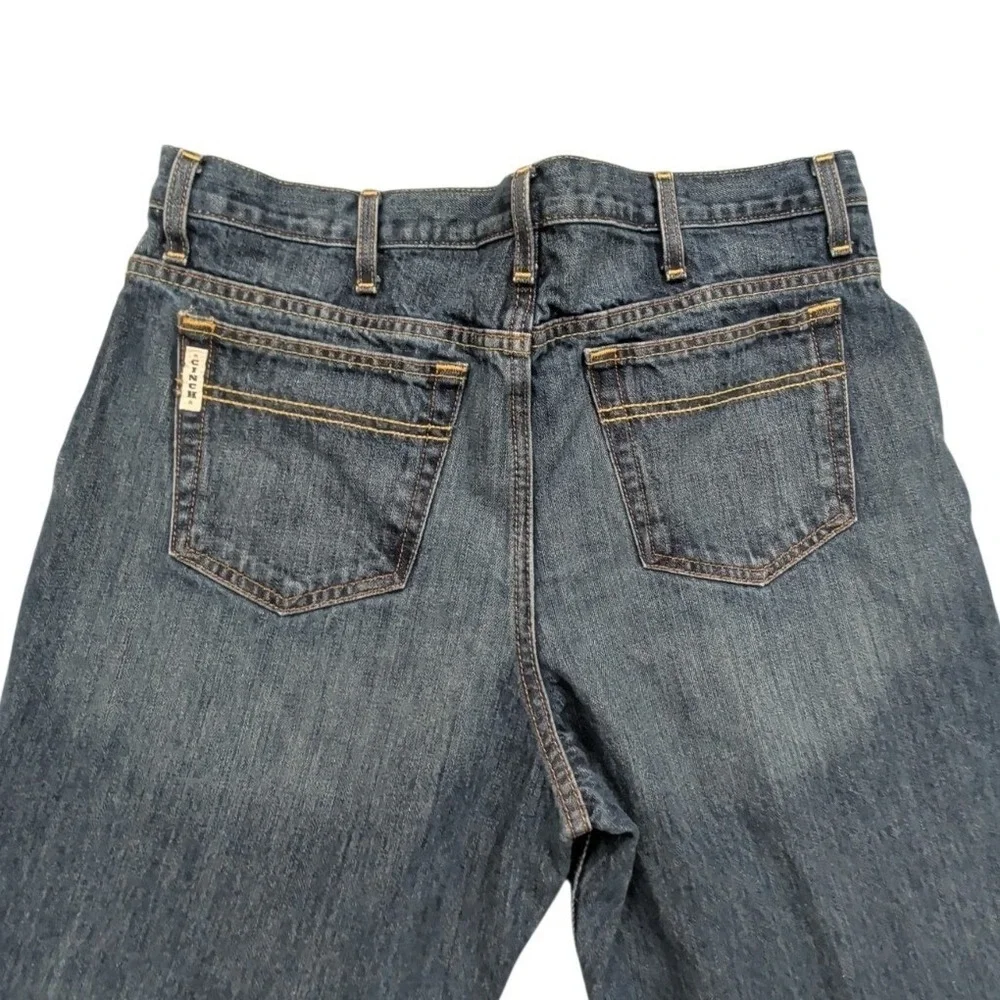 Cinch White Label Jeans Men 36x32 Medium Wash Relaxed Straight MB92834013